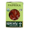 Spicely Organics - Organic Paprika - Case of 6 - 0.45 oz.