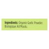 Spicely Organics - Organic Garlic Powder - Case of 6 - 0.4 oz.